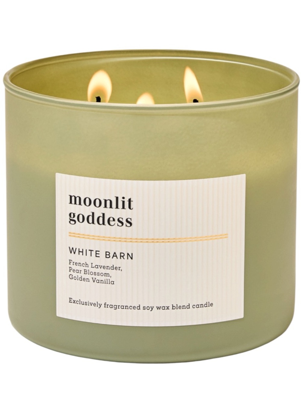 NEW Bath & Body Works MOONLIT GODDESS 3-Wick Candle